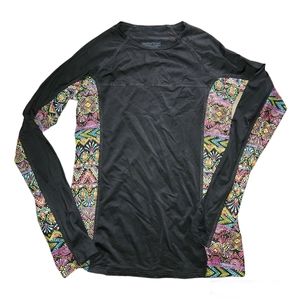 Patagonia micro swell Rashard papyrus dot black